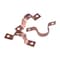 Oatey Oatey Copper Plated Copper Tube Strap, PK12 33996 - alternate 1